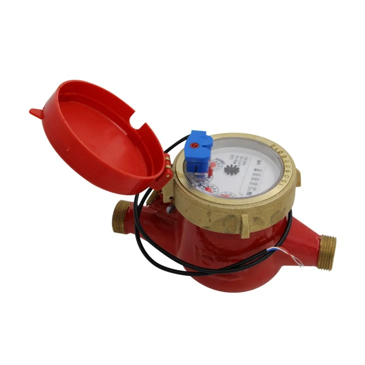 Brass Hot Water Multi Jet Water Meter For Industrial Brass Hot Water Multi Jet Water Meter For Industrial