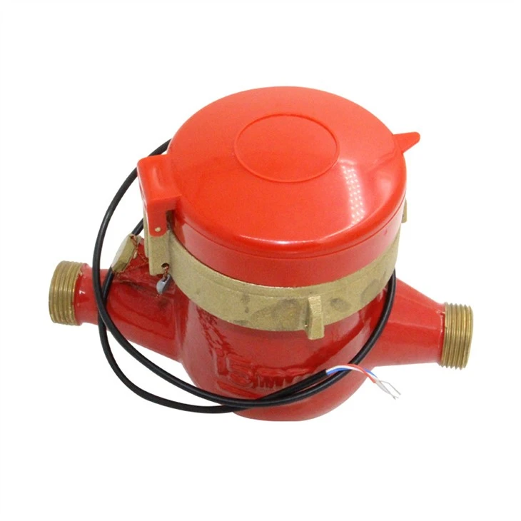 Mässing Varmvatten Multi Jet Water Meter för industriell