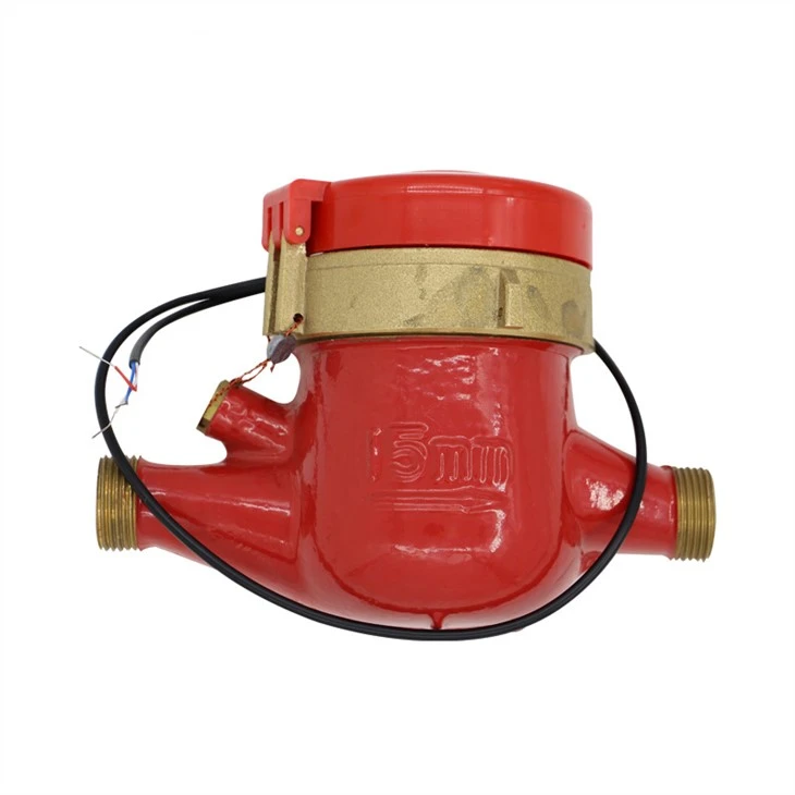 Brass Hot Water Multi Jet Water Meter For Industrial Brass Hot Water Multi Jet Water Meter For Industrial