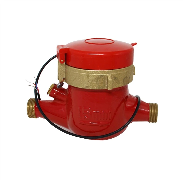 Brass Hot Water Multi Jet Water Meter For Industrial Brass Hot Water Multi Jet Water Meter For Industrial