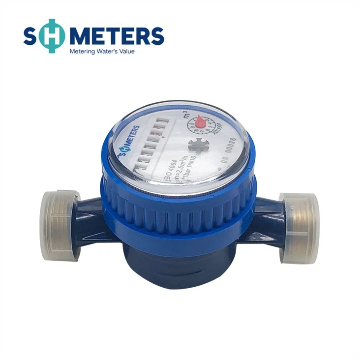DN15 Class B Mechanical Brass Single Jet Water Meter