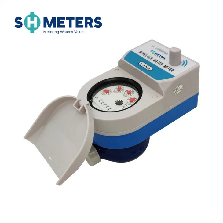 IP68 Dry Dial Wireless Water Meter Lora Water Meter System With Guide Installation IP68 Dry Dial Wireless Water Meter Lora Water Meter System With Guide Installation