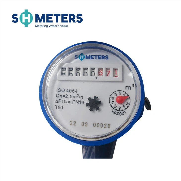 Small Size Screw Type Water Meter Flow Meters Single Jet Water Meter For Housing Small Size Screw Type Water Meter Flow Meters Single Jet Water Meter For Housing