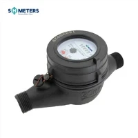 DN15mm-DN50mm Nylon Plast Multi Jet Vattenmätare